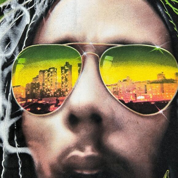 Bob Marley Tshirt Size 3XL High‎ Times Magazine Double Sided Big Head Raggae - Picture 4 of 8